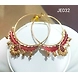 JE032 Meenakari Enamel Bronze Earrings-JE032-sm
