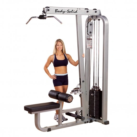 SLM-300G/2- Pro Club Line Lat Machine with Mid Row-FITEQU_2615