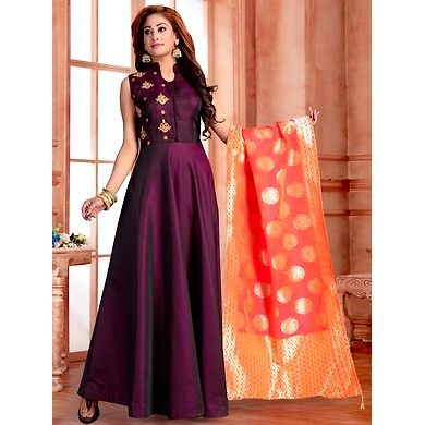 Anarkali suit floor length-307177