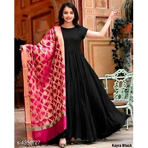 Anarkali suit with Dupatta