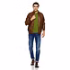 Men's T-shirt-Cotton-M-Green-1-sm