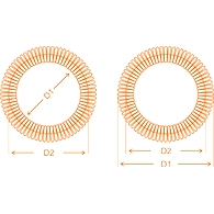 GARTER SPRING-0.25 mm to 1.50 mm