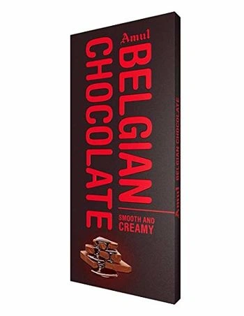 Amul Belgian Smooth N Creamy Chocolate Bars (150 g)-CON_FEC76585