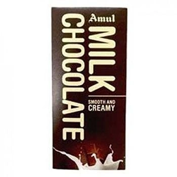 Amul Smooth and Creamy Belgian Chocolate 125Gm (PACK OF 2)-CON_FEC76603