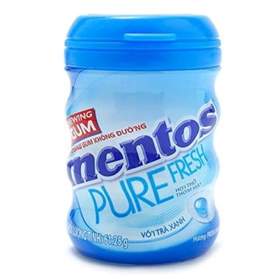 Mentos Pure Fresh Mint Sugar-free Gum (61.25g)