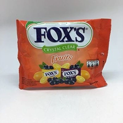 Nestle Fox's Crystal Clear Fruits, 125g