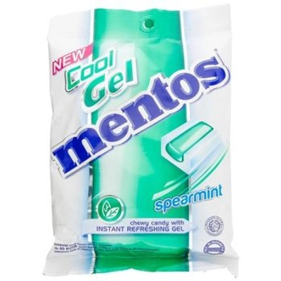 Mentos Cool Gel Spearmint Candy, 132g