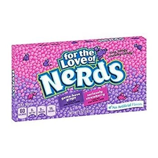 Nestle Nerds Grape & Strawberry Tiny Tangy Crunchy Candy, 141.7g