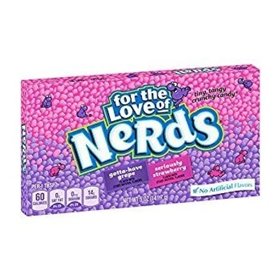 Nestle Nerds Grape & Strawberry Tiny Tangy Crunchy Candy, 141.7g