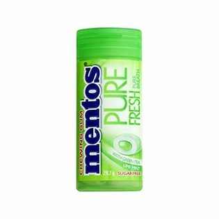 Mentos Pure Fresh Chewing Gum Sugar Free 29.7gm,with(Greentea & Lime Mint)