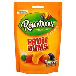 Rowntrees Fruit Gum, 120gms