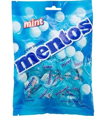 Mentos Chewy Dragees Mint 135g-CON_FEC76748