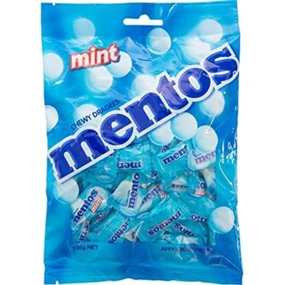 Mentos Chewy Dragees Mint 135g