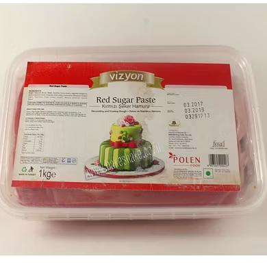 VIZYON RED SUGAR PASTE-SKU-BAK-9860