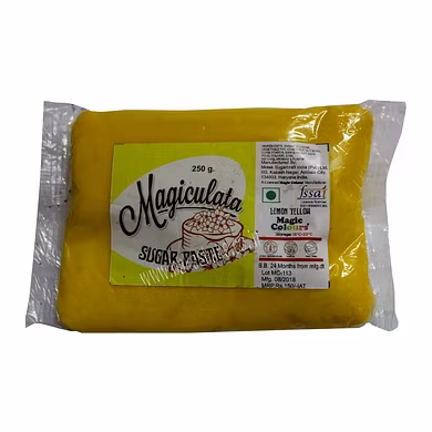 Magic colours Fondant-LEMON YELLOW-SKU-BAK-9876