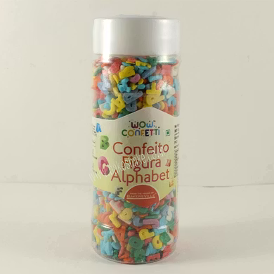 Alphabet Figura Confetti-SKU-BAK-9897