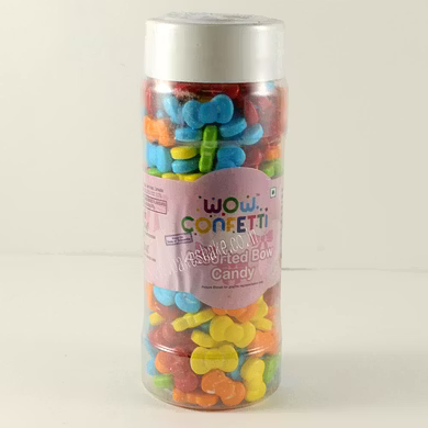 Multicoloured bow shaped Confetti-SKU-BAK-9910