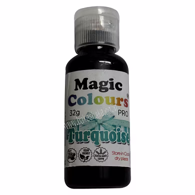 Magic colours Gel Colour-Turquoise-SKU-BAK-10063