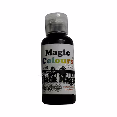 Magic colours Gel Colour-Black Magic-SKU-BAK-10064