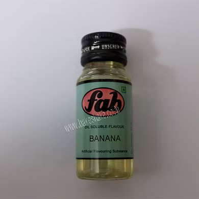Banana-Fab Oil Base Flavour-SKU-BAK-10091