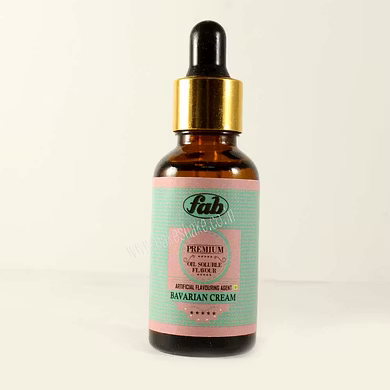 FAB Bavarian cream Premium Oil Soluble Flavour-SKU-BAK-10096
