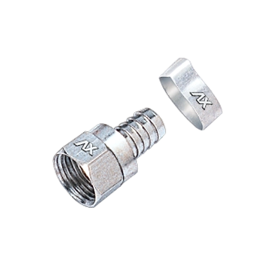 'F' Type Plug W/Ring (F-5)-SE010
