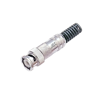 Bnc Plug (F/Metal) With C.P. (Centre Pin & Contact G.P)