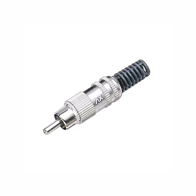Rca Plug F/Metal (W/Cable Protect )-SE127