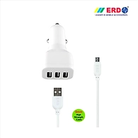 CC 33 Triple Micro USB Car Charger