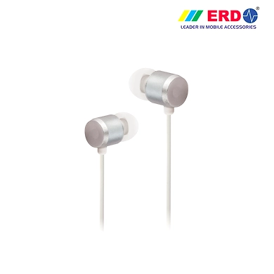 HF-10 SILVER EARPHONE-ERD-060