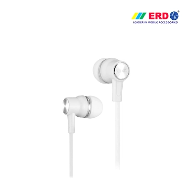 HF-21 WHITE EARPHONE-ERD-062