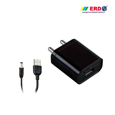 USB Adaptor with grip tag DC pin 5VDC-1AMP-ERD-080