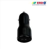 CC 21 USB Dock Black Car Charger