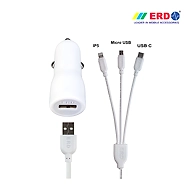CC 21 Multi 91 White Car Charger