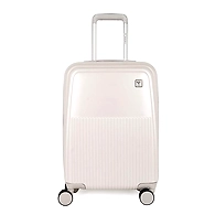 Clove Premium Polycarbonate 20 Inch Grey Hardside 8 Wheels Spinner Carry-on Travel Trolley Luggage Suitcase with TSA Lock