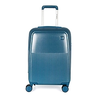 Clove Premium Polycarbonate 20 Inch Turquoise Hardside 8 Wheels Spinner Carry-on Travel Trolley Luggage Suitcase with TSA Lock