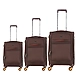 Traworld Jordan Set of 3 Travel Bags (20&quot;, 24&quot; &amp; 28&quot;) Coffee-BAG_6740-sm