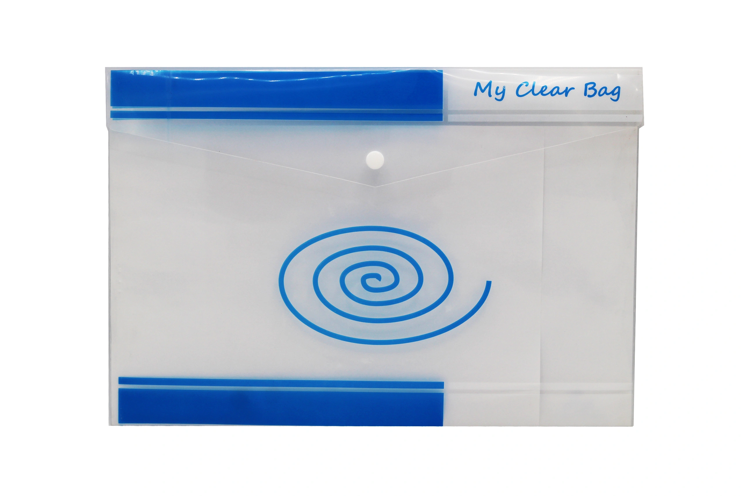 Keny My Clear Bag | Envelope Folder | Best for FC/ FS / Foolscap / Legal Size Paper | Designer | (15832F)-PINK-FC-6