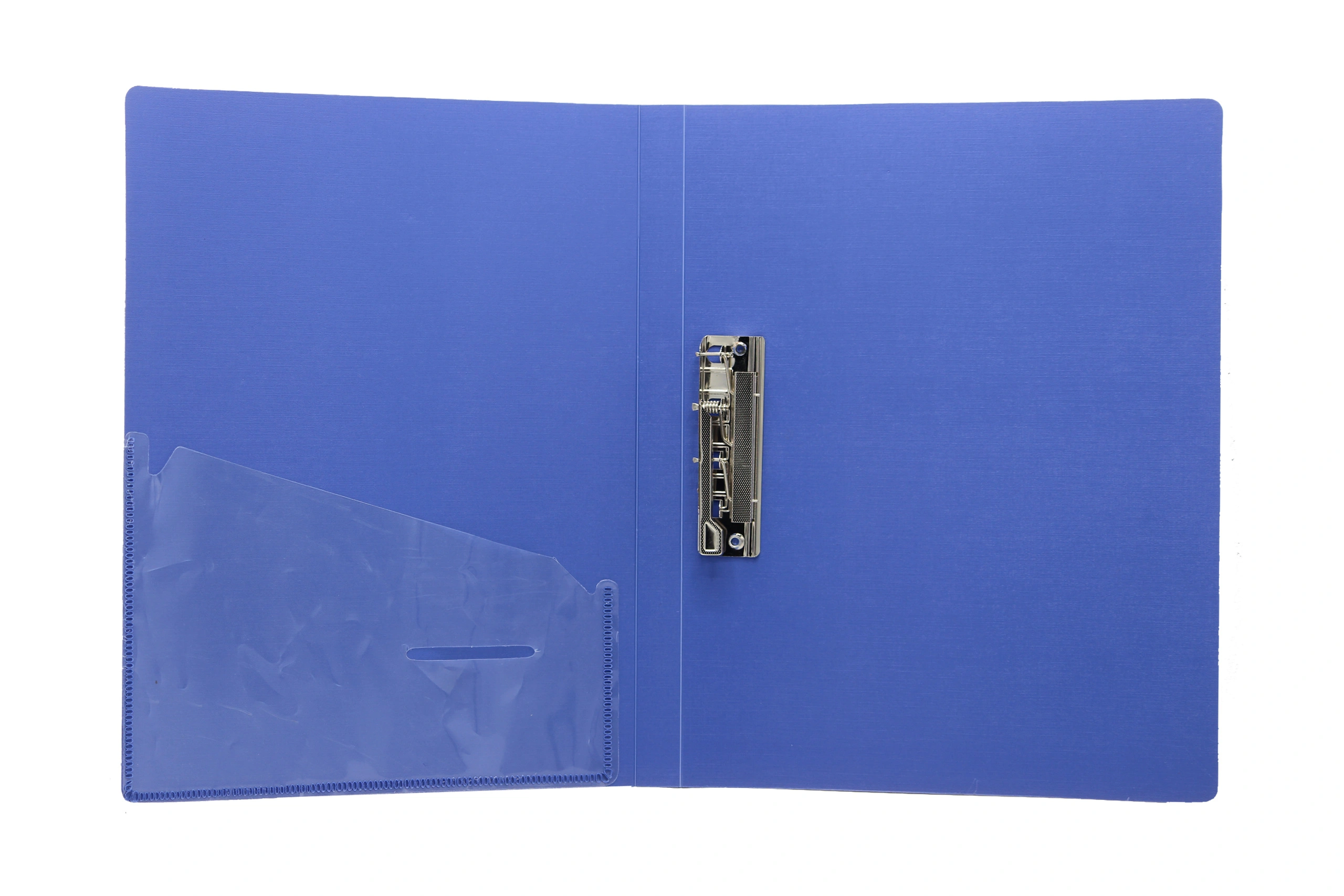 Keny Stationery Punchless Clip File | Timex Clip File | Best for A4 Size Paper | File for Documents, Projects and Certificates | Eco-friendly Made from Recycled Plastic | (822A4)-BLUE-A4-1