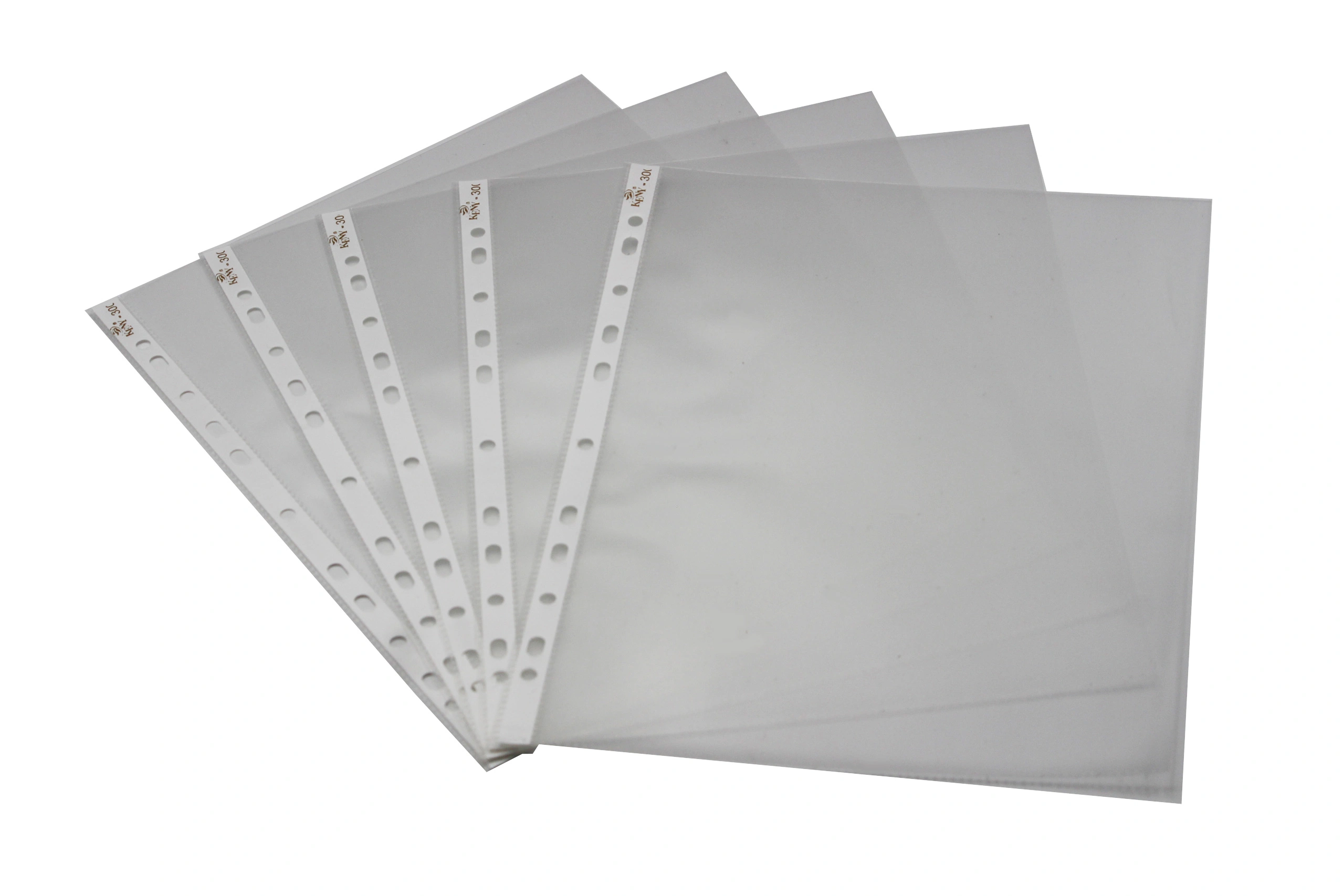 Keny Stationery Transparent Sheet Protectors | Pack of 100 | A4 Size Leaf | Clear Top Loading 11 Hole Water Proof Document Sleeves | Thin 60 Microns (810 SPA 60)-810SPA60TRANSPARENT