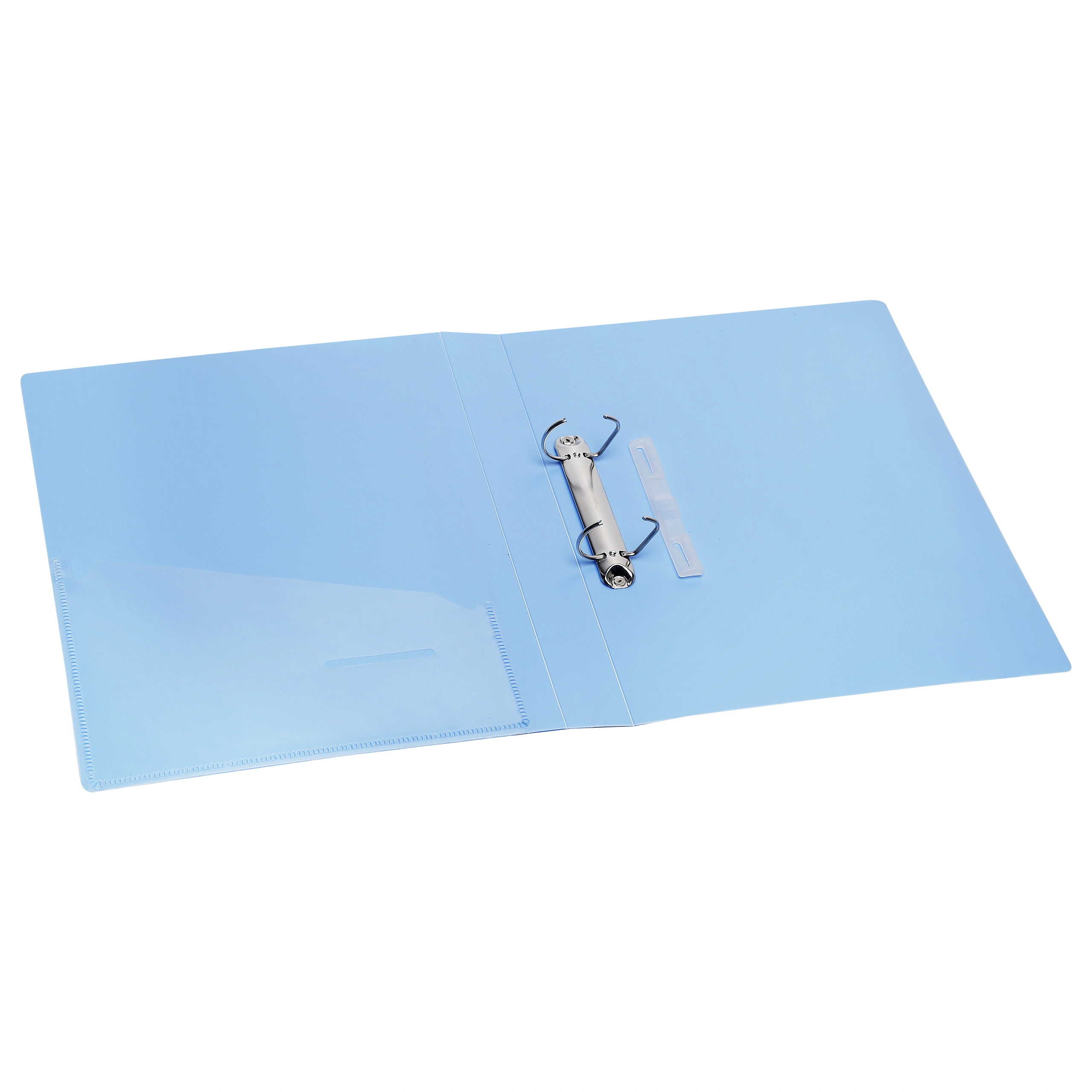 Eslee Ring Binder | Best for A4 Size Paper | 2D Shaped 16mm Rings | D Shaped Ring Clip |(EO51A42D16)-LightBlue-A4-2D Shaped With 16mm Rings-3