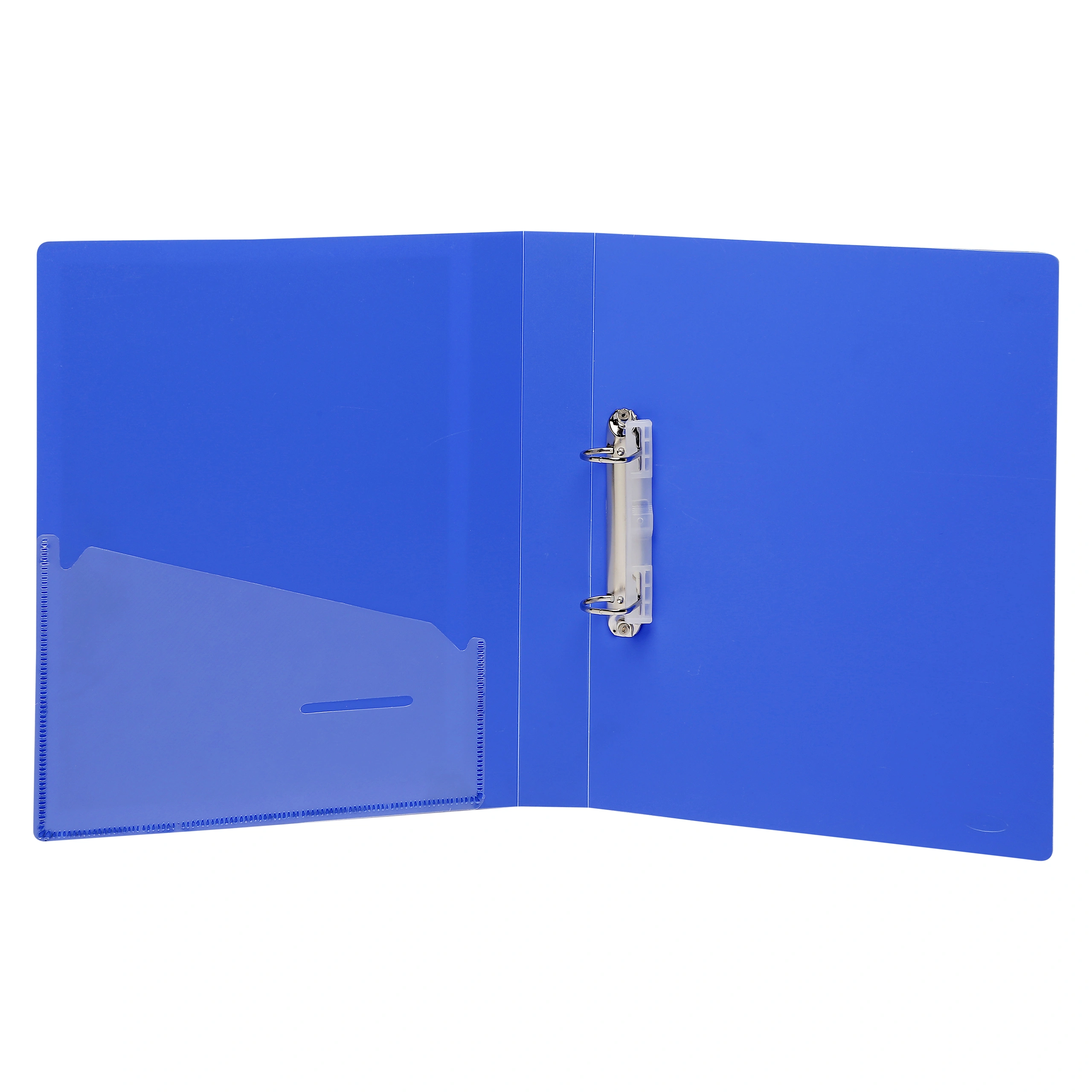 Eslee Ring Binder | Best for A4 Size Paper | 2D Shaped 16mm Rings | D Shaped Ring Clip |(EO51A42D16)-DarkBlue-A4-2D Shaped With 16mm Rings-2