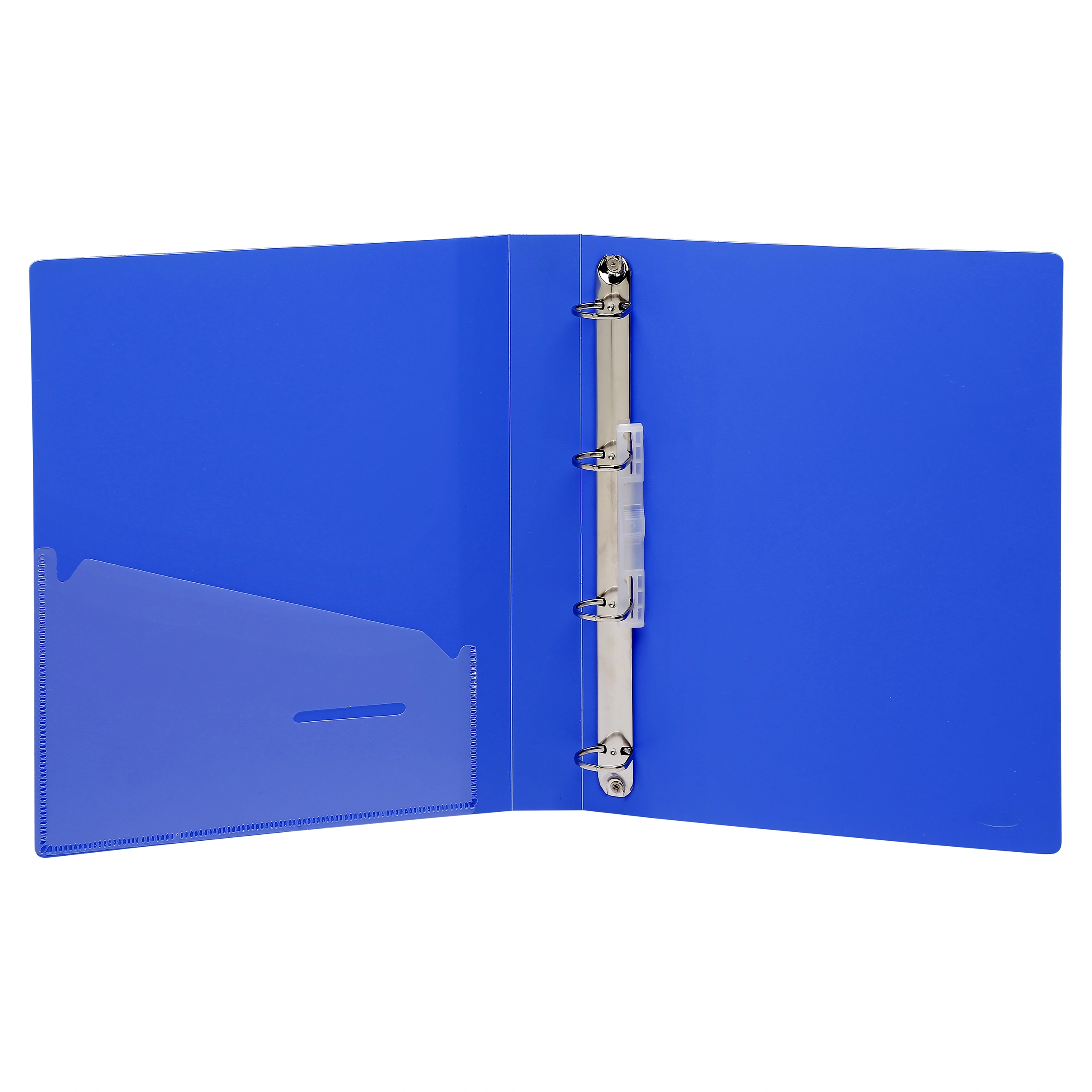 Eslee Ring Binder | Best for A4 Size Paper | 4D Shaped 16mm Rings | D Shaped Ring Clip | (EO51A44D16)-DarkBlue-A4-4D Shaped With 16mm Rings-2