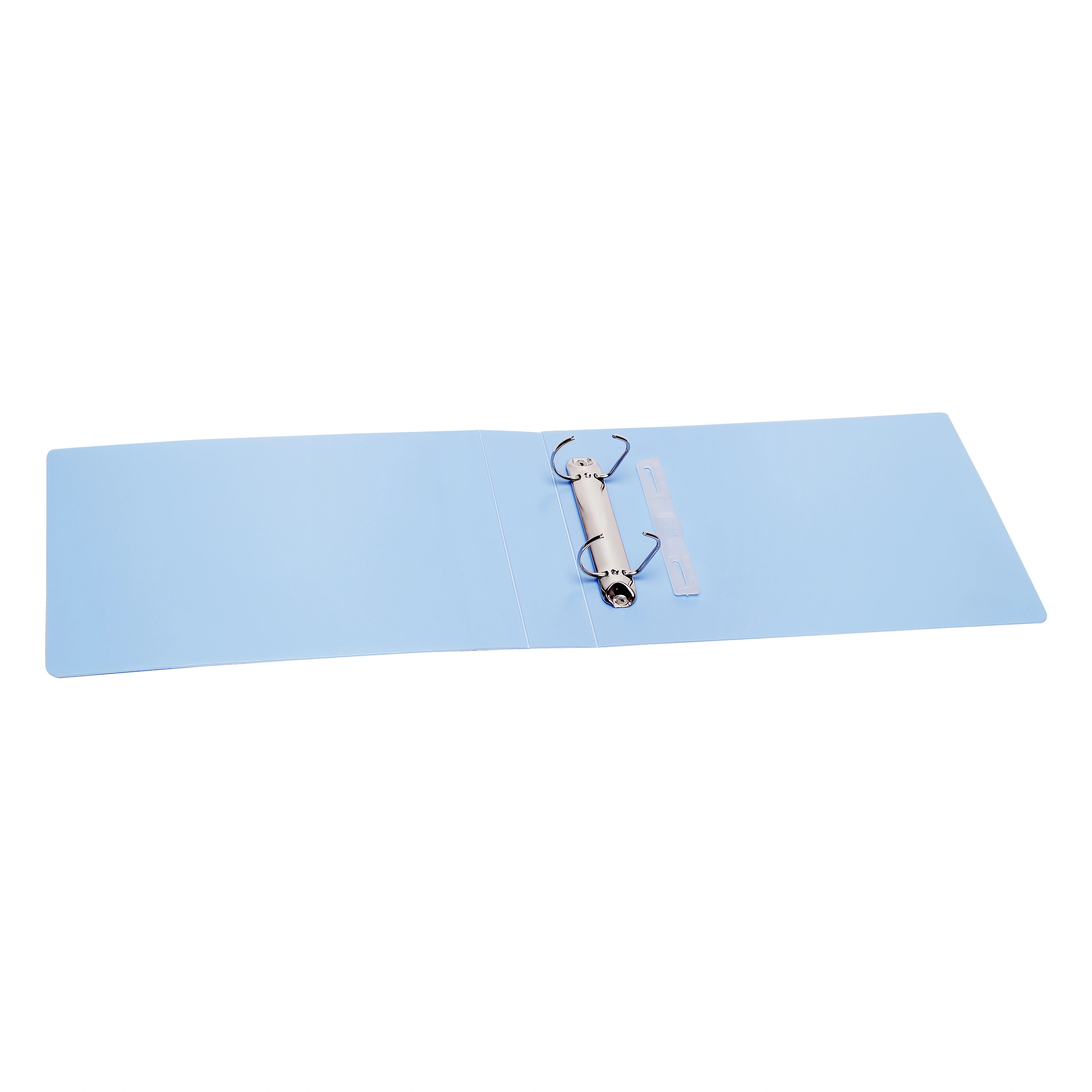 Eslee Ring Binder | Cheque Book Size| Best for A5 Size Paper | 2D Shaped 25mm Rings | D Shaped Ring Clip |(EO54A52D25)-LightBlue-A5-2D Shaped  With 25mm Rings-3