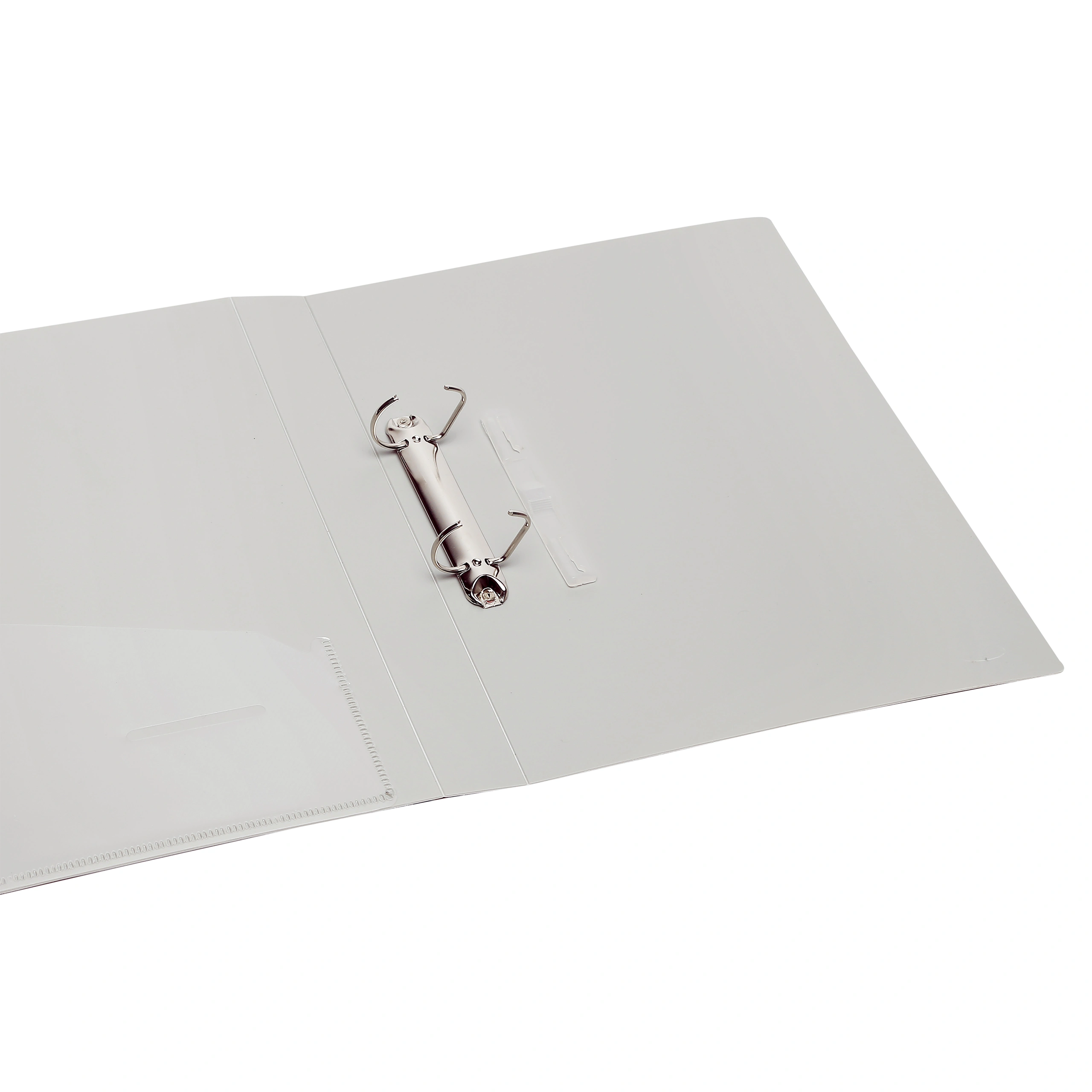 Eslee Ring Binder | Best for A3 Size Paper | Artist File | 2D Shaped 25mm Rings | D Shaped Ring Clip |(EO55A32D25)-Grey-A3-2D Shaped  With 25mm Rings-1