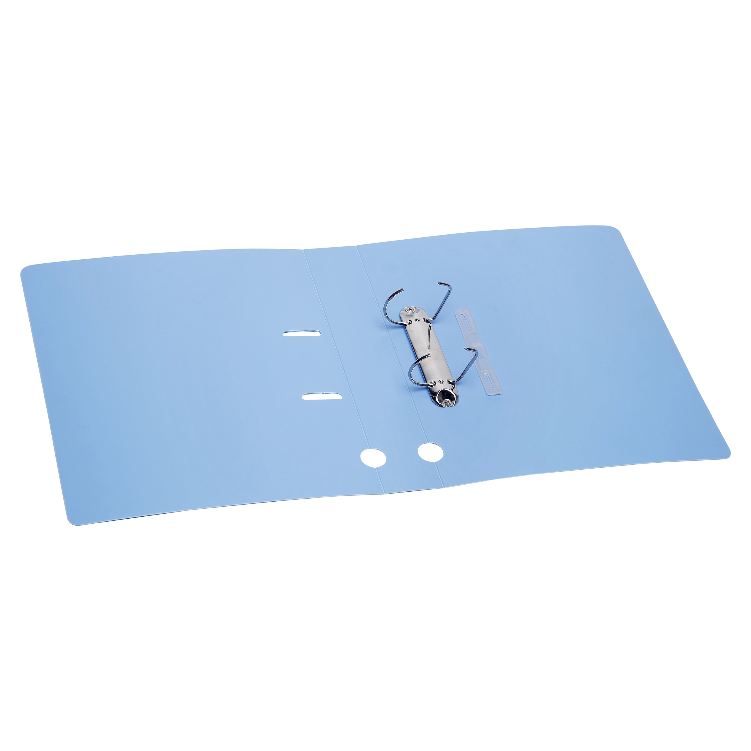 Eslee Ring Binder | Best for A4 Size Paper | 2D Shaped 50mm Rings | D Shaped Ring Clip | (EO55A42D50)-LightBlue-A4-2D Shaped With 50mm Rings-3