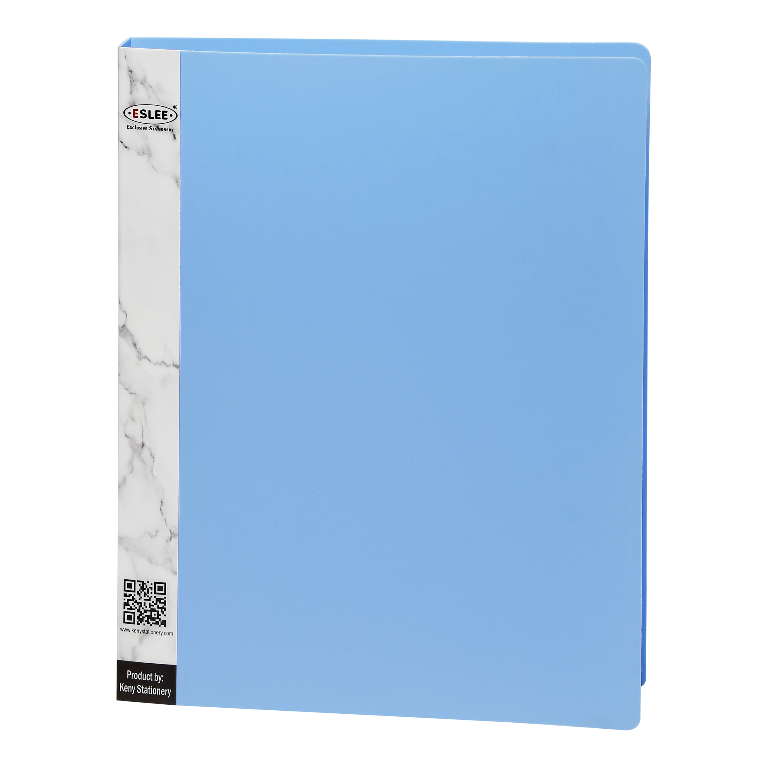 Eslee Display File | Certificate File | Best for B4 Size Paper | 10 Pockets Folder | (EO101B410)-EO101B410SkyBlue