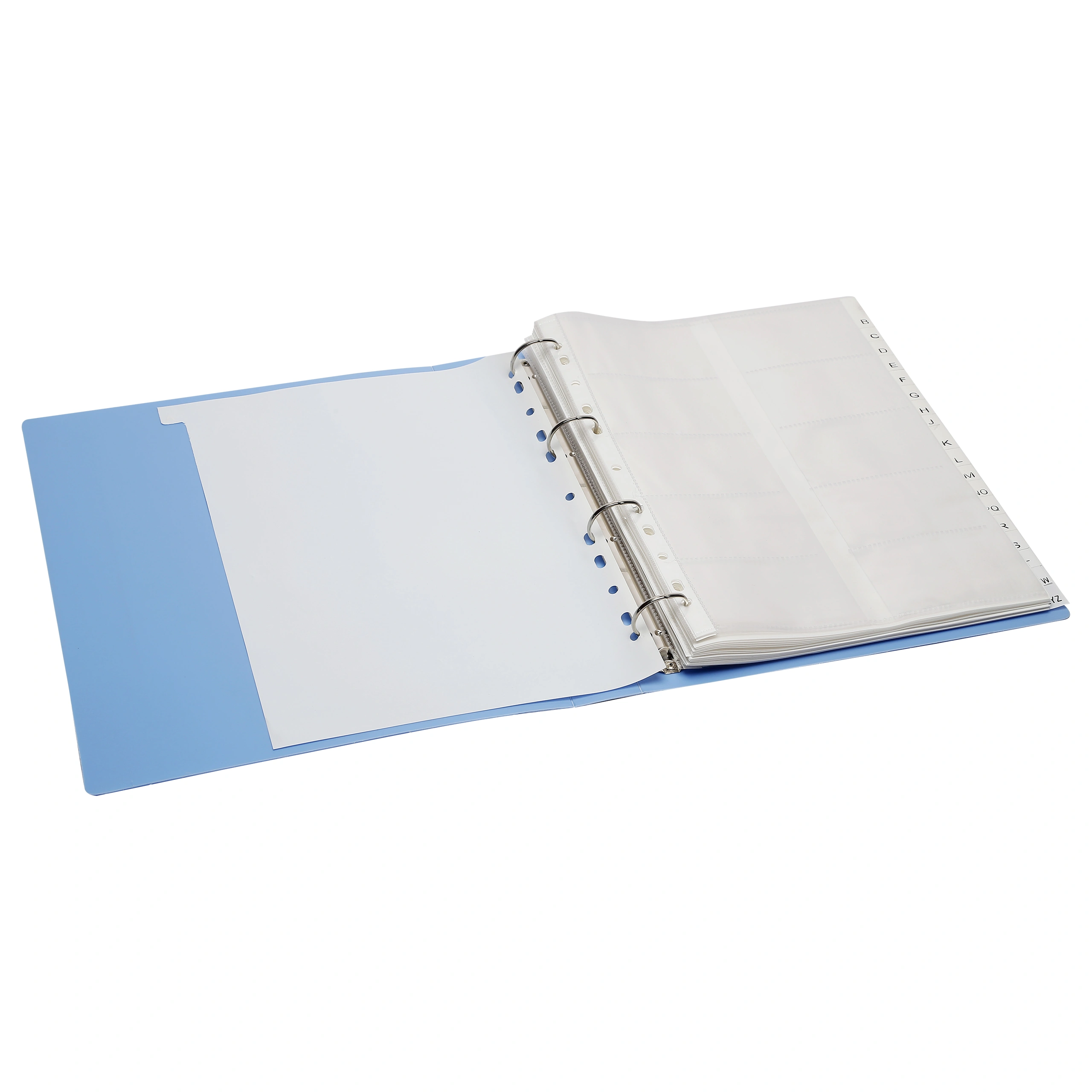 Eslee Business Card Holder | Visiting / Name Card Organizer | 10 Cards Sized Folder| Comes with 600 Pockets |  - (EO130600 )-Blue-600 Cards-4