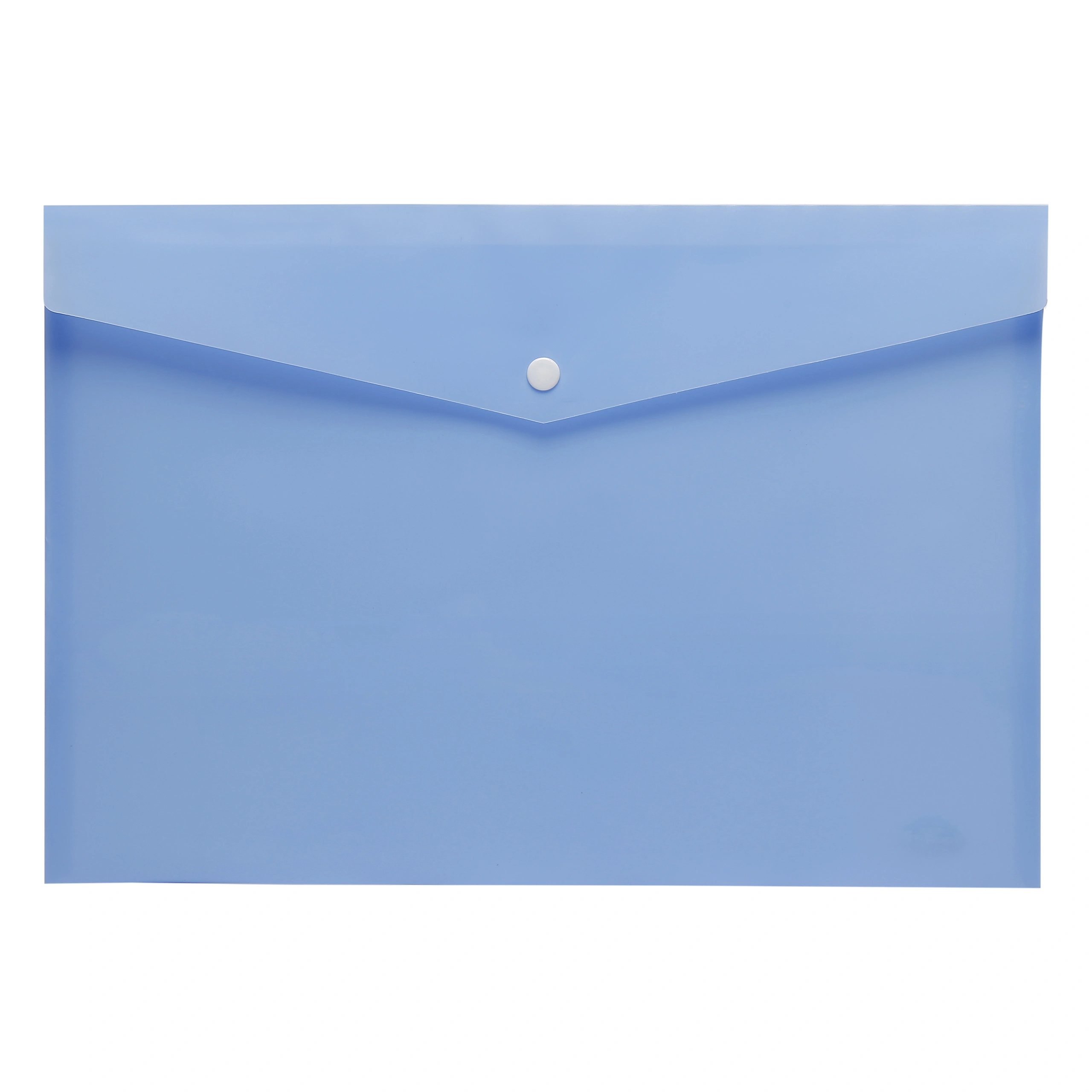 Eslee Rainbow Envelope File | Document Folder | Best for FC / FS / Foolscap / Legal Size | Snap Button Closure |  (ER261FC )-ER-261-FCBlue