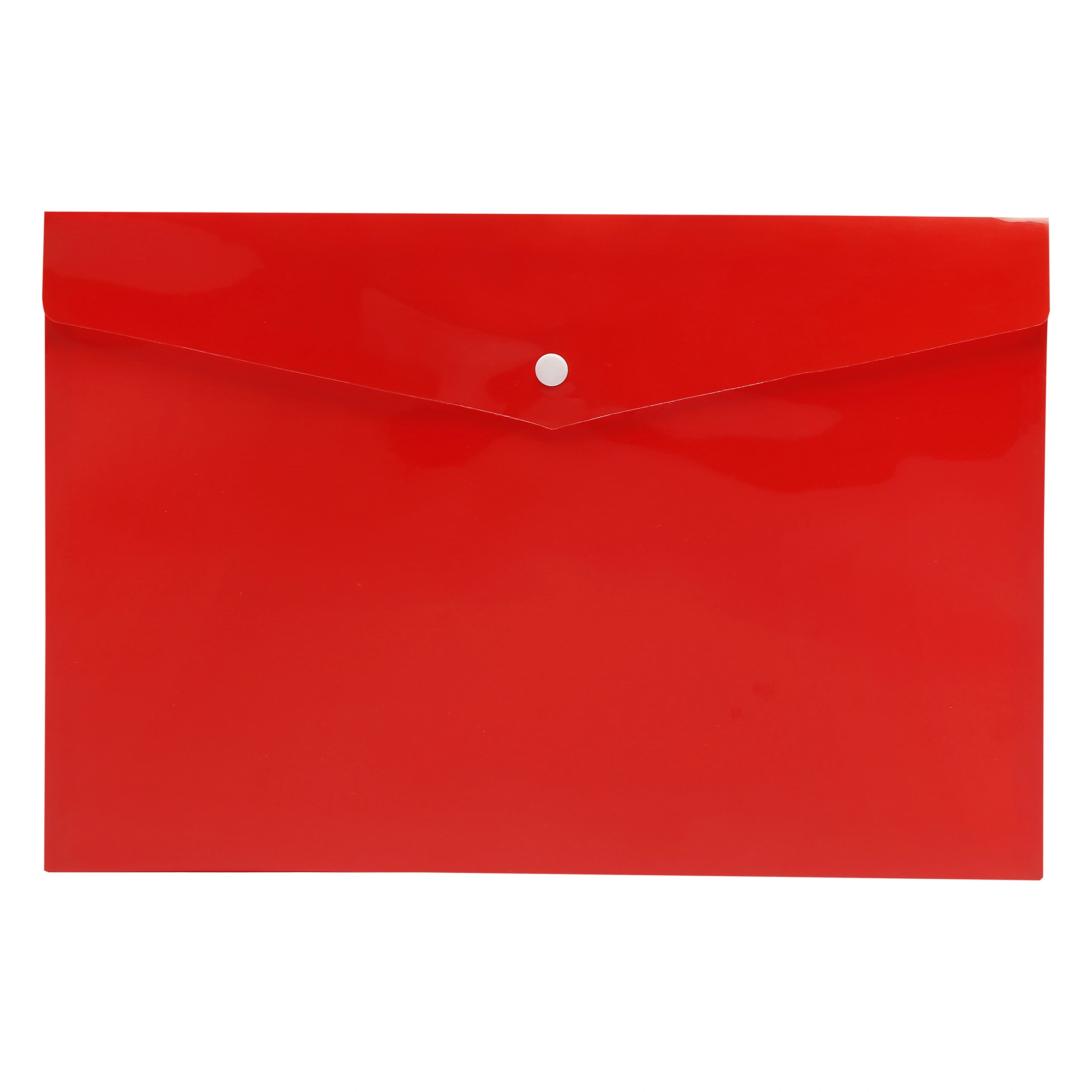 Eslee Rainbow Envelope File | Document Folder | Best for FC / FS / Foolscap / Legal Size | Snap Button Closure |  (ER261FC )-ER-261-FCRed